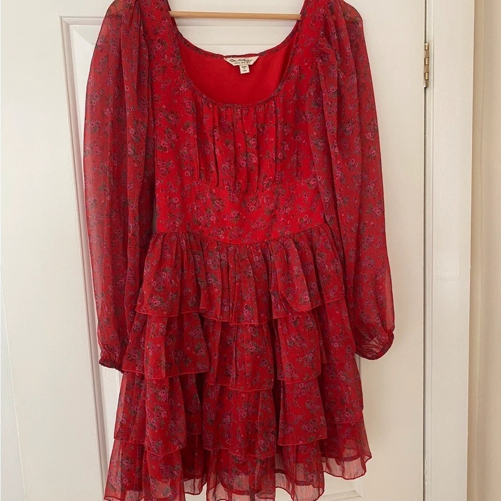 Miss Selfridge Red Dress